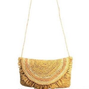 Vineyard Vines Straw Crossbody